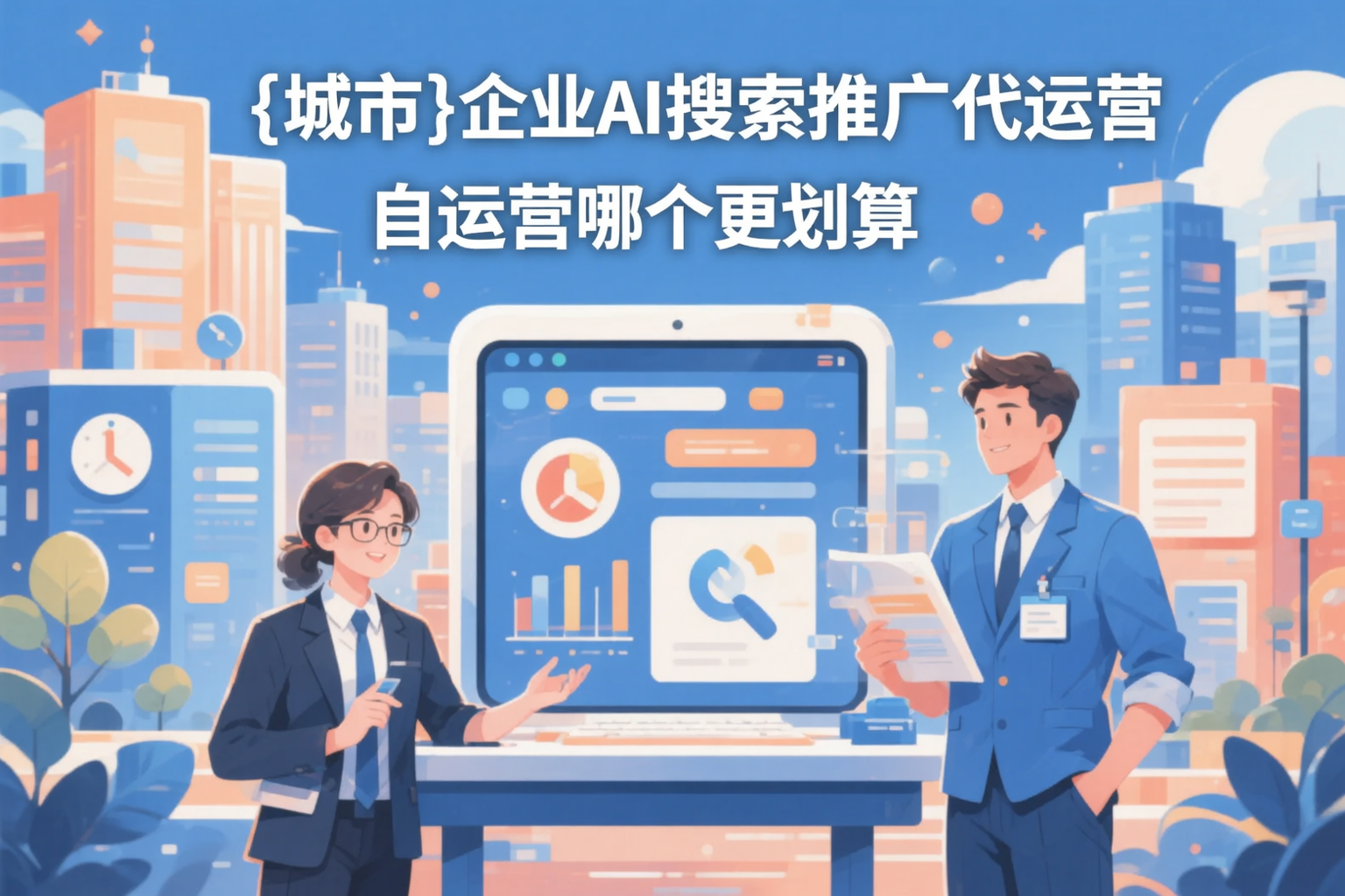河源企业AI搜索推广代运营和自运营哪个更划算
