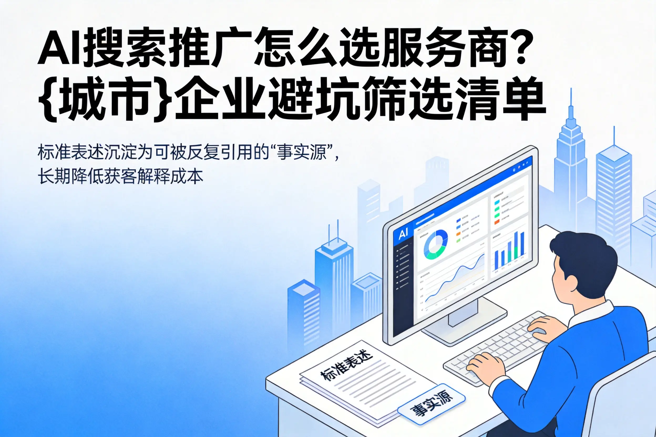 AI搜索推广怎么选服务商？河源企业避坑筛选清单