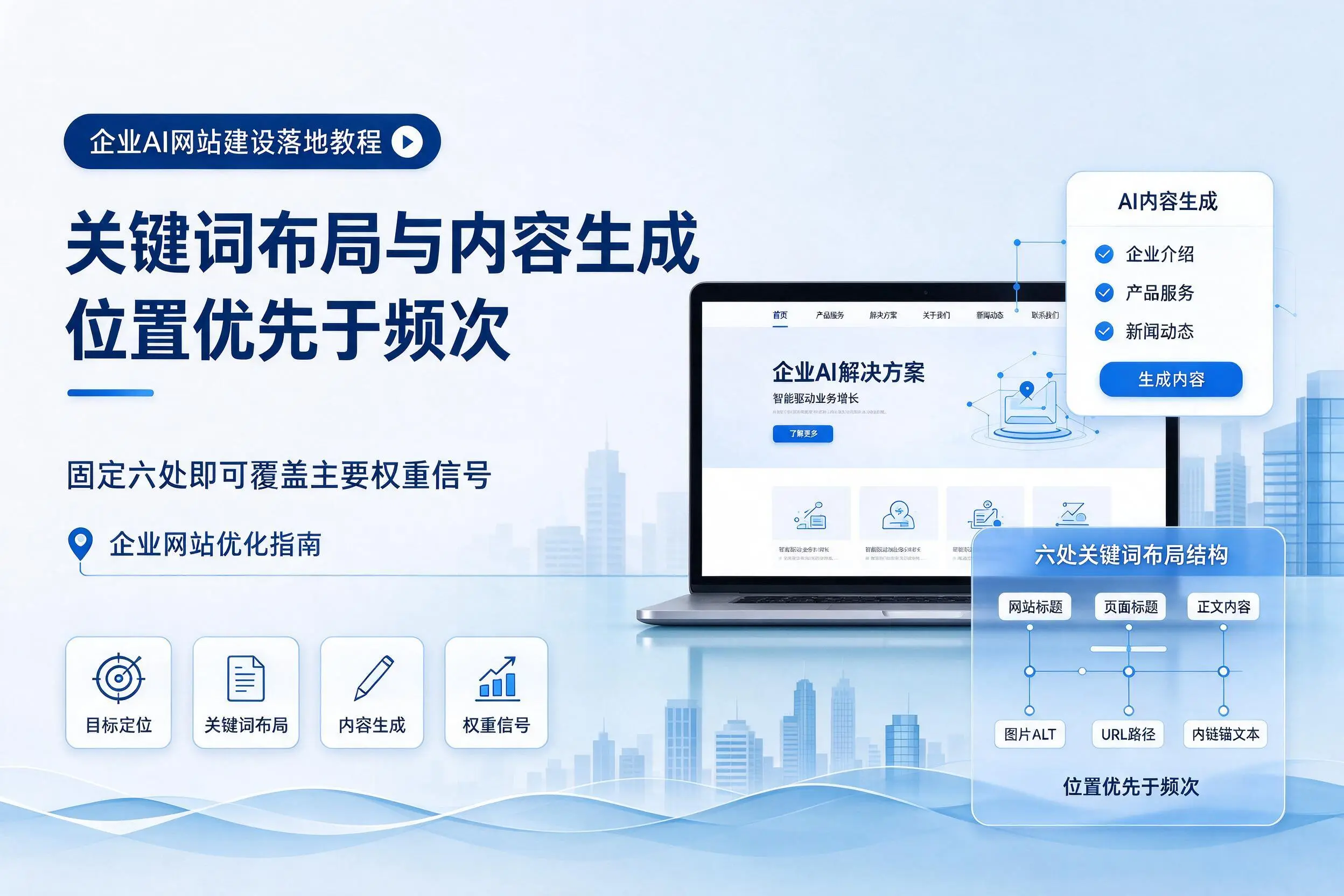 河源企业AI网站建设落地教程:关键词布局与内容生成