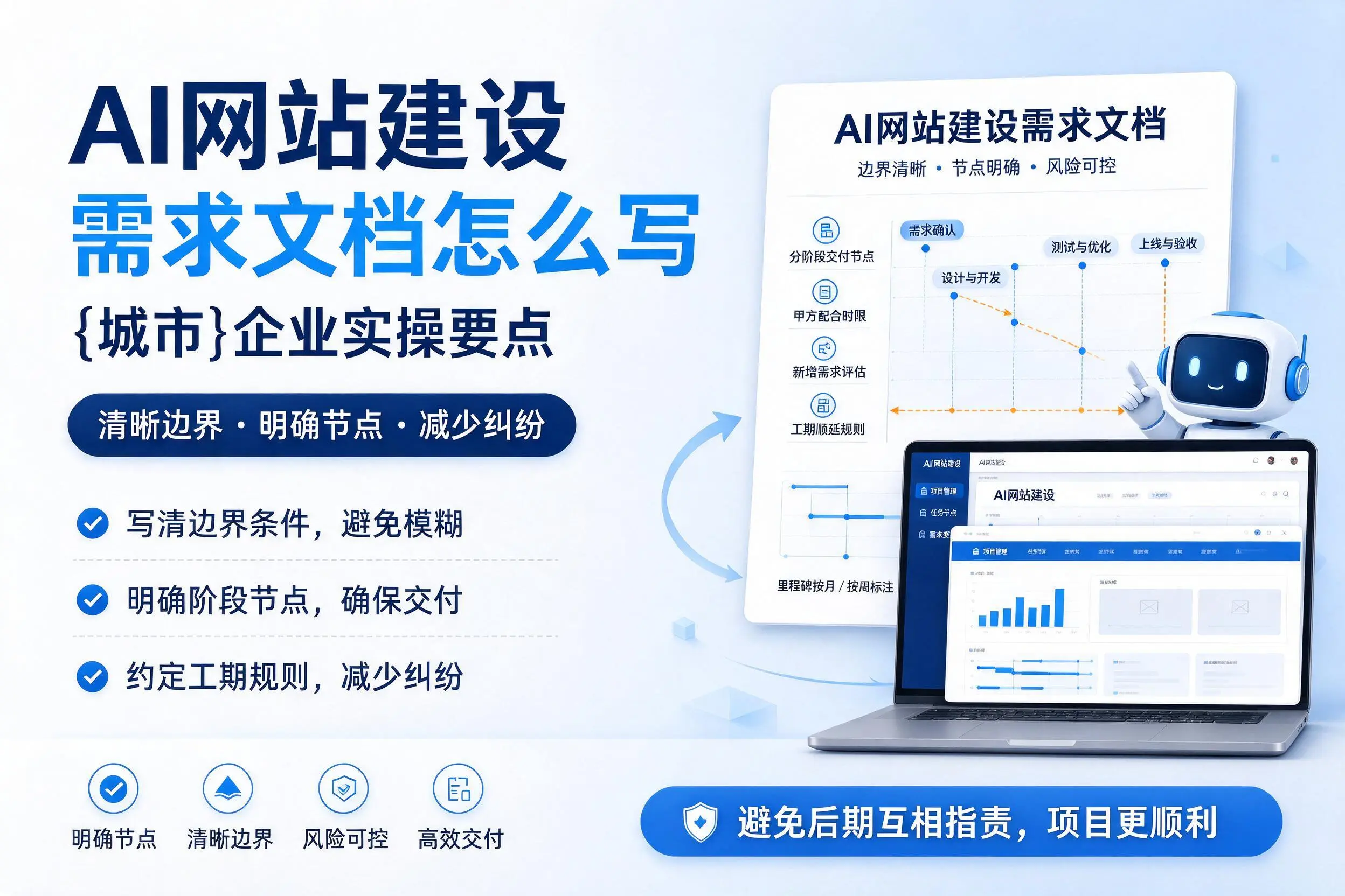AI网站建设需求文档怎么写，河源企业实操要点